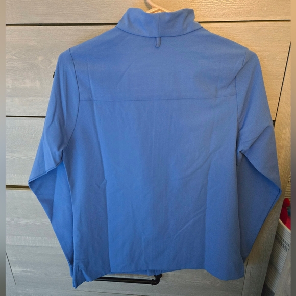 NWOT Mandala Scrub Jacket - Ceil Blue - Picture 8 of 8
